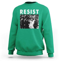 Portland Resist Frog Sweatshirt Oregon Iconic Frogs Photo Protest Moment - Wonder Print Shop