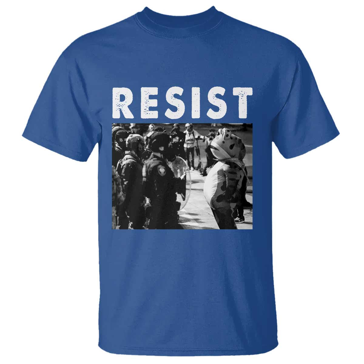 Portland Resist Frog T Shirt Oregon Iconic Frogs Photo Protest Moment - Wonder Print Shop