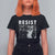 Portland Resist Frog T Shirt For Women Oregon Iconic Frogs Photo Protest Moment - Wonder Print Shop