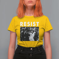 Portland Resist Frog T Shirt For Women Oregon Iconic Frogs Photo Protest Moment - Wonder Print Shop