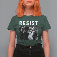 Portland Resist Frog T Shirt For Women Oregon Iconic Frogs Photo Protest Moment - Wonder Print Shop