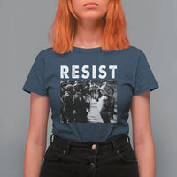 Portland Resist Frog T Shirt For Women Oregon Iconic Frogs Photo Protest Moment - Wonder Print Shop