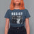 Portland Resist Frog T Shirt For Women Oregon Iconic Frogs Photo Protest Moment - Wonder Print Shop