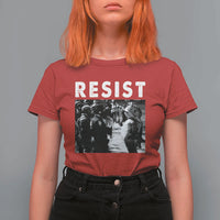 Portland Resist Frog T Shirt For Women Oregon Iconic Frogs Photo Protest Moment - Wonder Print Shop