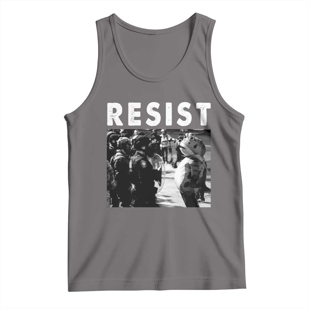 Portland Resist Frog Tank Top Oregon Iconic Frogs Photo Protest Moment - Wonder Print Shop