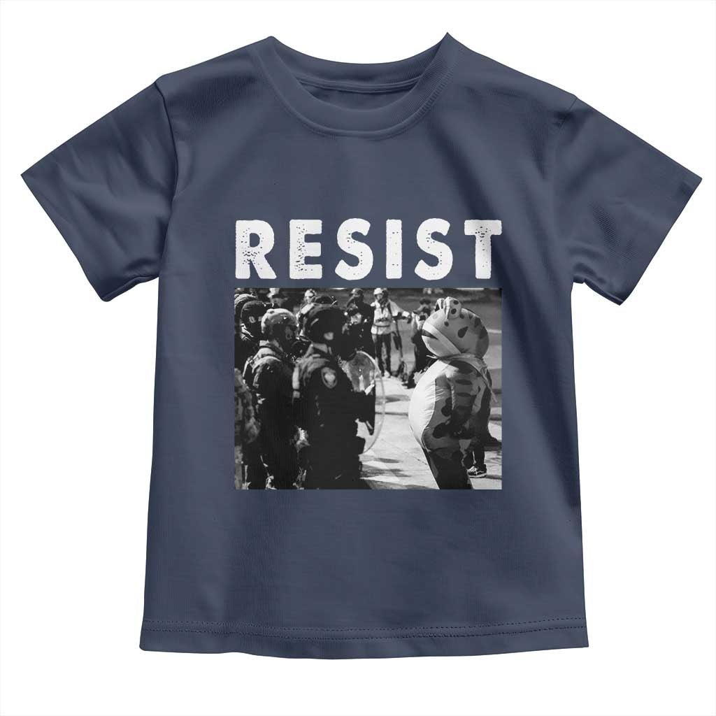 Portland Resist Frog Toddler T Shirt Oregon Iconic Frogs Photo Protest Moment - Wonder Print Shop