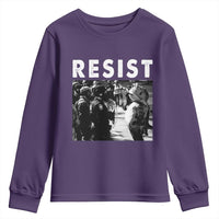 Portland Resist Frog Youth Sweatshirt Oregon Iconic Frogs Photo Protest Moment - Wonder Print Shop