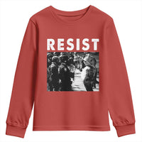 Portland Resist Frog Youth Sweatshirt Oregon Iconic Frogs Photo Protest Moment - Wonder Print Shop