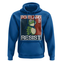 Portland Resist Retro Frog 8647 Hoodie Political Satire Protest Poster Graphic - Wonder Print Shop
