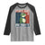 Portland Resist Retro Frog 8647 Raglan Shirt Political Satire Protest Poster Graphic - Wonder Print Shop
