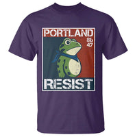 Portland Resist Retro Frog 8647 T Shirt Political Satire Protest Poster Graphic - Wonder Print Shop