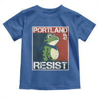 Portland Resist Retro Frog 8647 Toddler T Shirt Political Satire Protest Poster Graphic - Wonder Print Shop