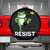 Resist Frog Kicking Crown Spare Tire Cover Funny No Kings In America Free Portland - Wonder Print Shop