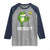 Resist Frog Kicking Crown Raglan Shirt Funny No Kings In America Free Portland - Wonder Print Shop