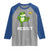 Resist Frog Kicking Crown Raglan Shirt Funny No Kings In America Free Portland - Wonder Print Shop