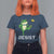Resist Frog Kicking Crown T Shirt For Women Funny No Kings In America Free Portland - Wonder Print Shop