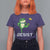 Resist Frog Kicking Crown T Shirt For Women Funny No Kings In America Free Portland - Wonder Print Shop