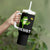 Resist Frog Kicking Crown Tumbler With Handle Funny No Kings In America Free Portland - Wonder Print Shop