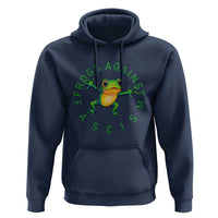Frogs Against Fascism Hoodie Portland Frog Protest Together Strong - Wonder Print Shop