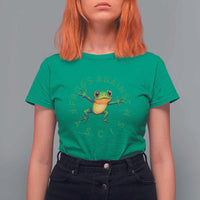 Frogs Against Fascism T Shirt For Women Portland Frog Protest Together Strong - Wonder Print Shop