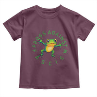 Frogs Against Fascism Toddler T Shirt Portland Frog Protest Together Strong - Wonder Print Shop