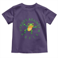 Frogs Against Fascism Toddler T Shirt Portland Frog Protest Together Strong - Wonder Print Shop