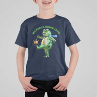 No Kings Since 1776 Frog T Shirt For Kid Funny Inflatable Frog Meme Protest Portland - Wonder Print Shop