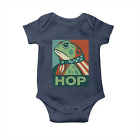 Hop Patriotic Frog Baby Onesie Resist Protest Poster Graphic - Wonder Print Shop