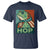 Hop Patriotic Frog T Shirt Resist Protest Poster Graphic - Wonder Print Shop