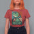 Hop Patriotic Frog T Shirt For Women Resist Protest Poster Graphic - Wonder Print Shop