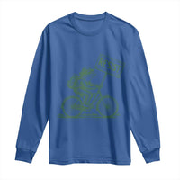 Cycling Protest Frog Long Sleeve Shirt Resist Free Portland Retro Graphic - Wonder Print Shop