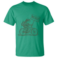 Cycling Protest Frog T Shirt Resist Free Portland Retro Graphic - Wonder Print Shop