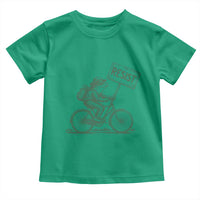 Cycling Protest Frog Toddler T Shirt Resist Free Portland Retro Graphic - Wonder Print Shop