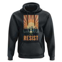 Frog Resist Hoodie Bold Protest Free Portland - Wonder Print Shop