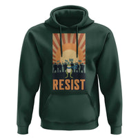 Frog Resist Hoodie Bold Protest Free Portland - Wonder Print Shop
