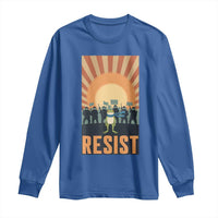 Frog Resist Long Sleeve Shirt Bold Protest Free Portland - Wonder Print Shop