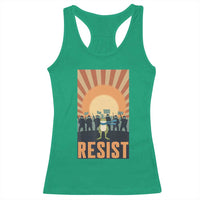 Frog Resist Racerback Tank Top Bold Protest Free Portland - Wonder Print Shop