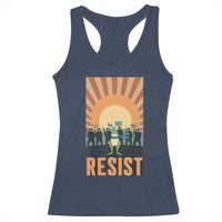 Frog Resist Racerback Tank Top Bold Protest Free Portland - Wonder Print Shop