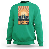 Frog Resist Sweatshirt Bold Protest Free Portland - Wonder Print Shop