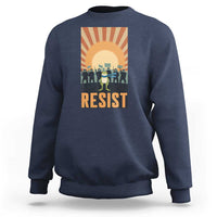 Frog Resist Sweatshirt Bold Protest Free Portland - Wonder Print Shop