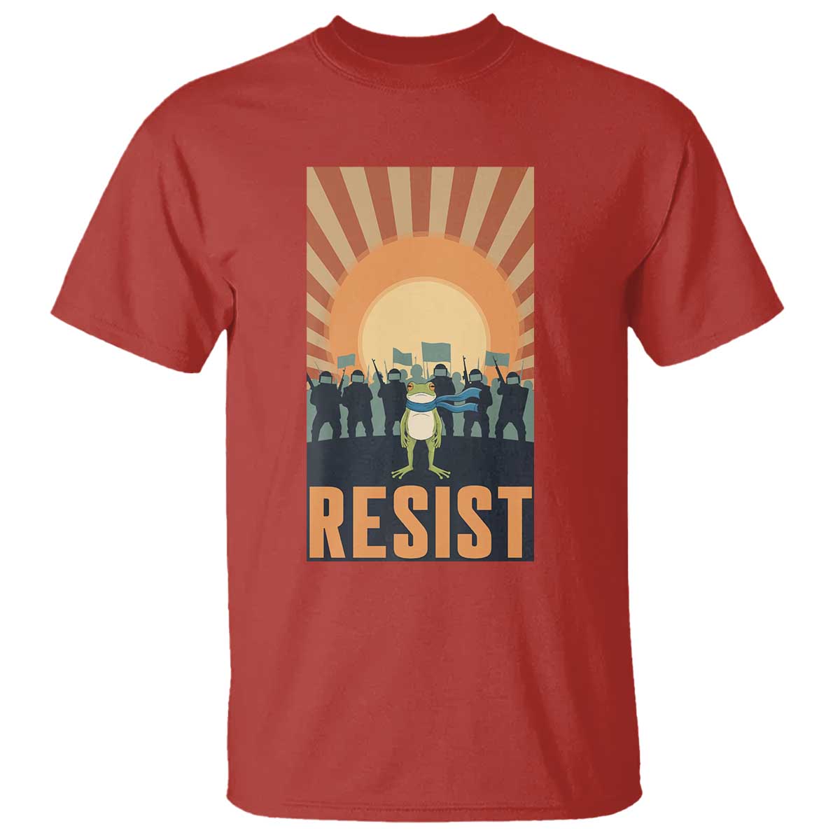 Frog Resist T Shirt Bold Protest Free Portland - Wonder Print Shop