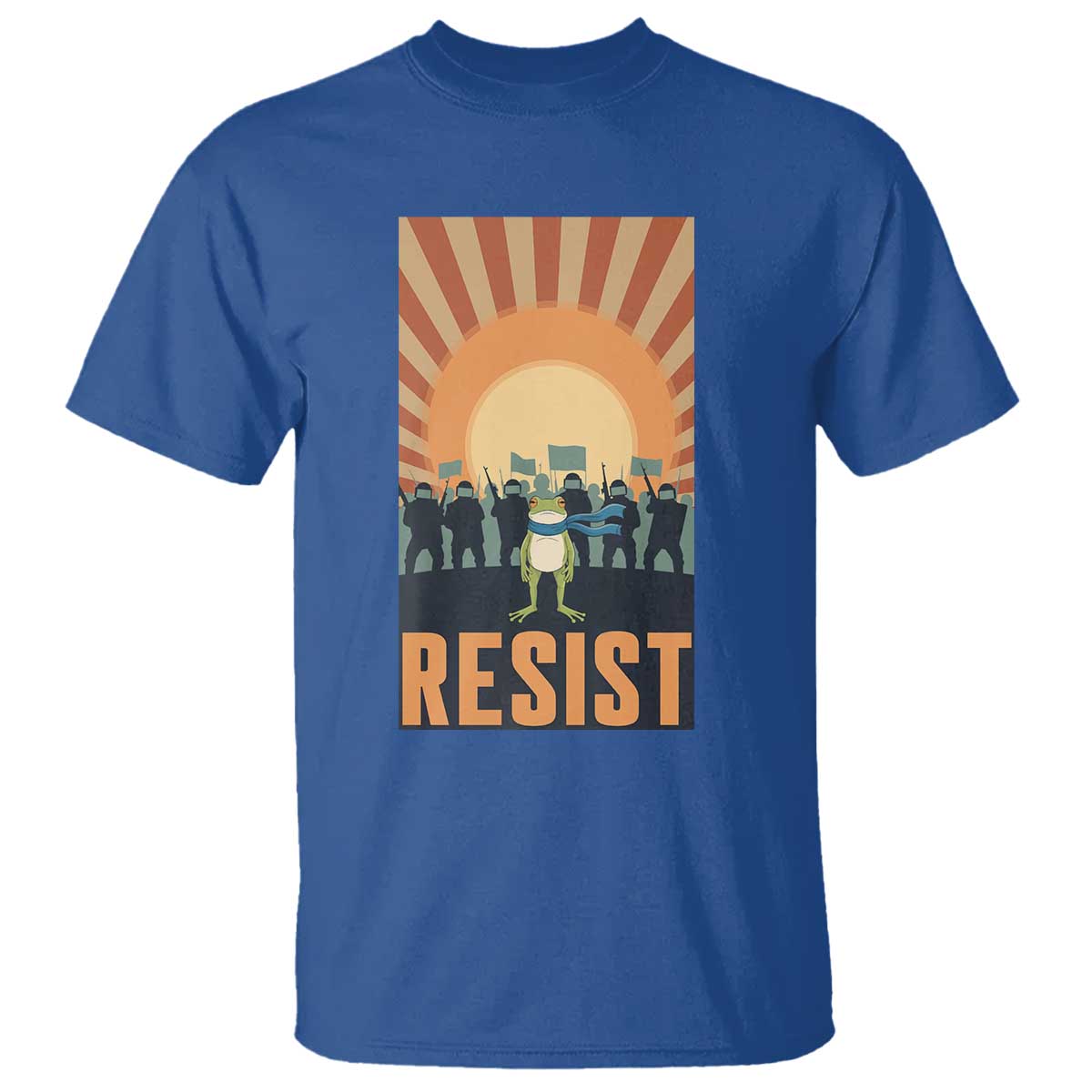 Frog Resist T Shirt Bold Protest Free Portland - Wonder Print Shop