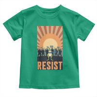Frog Resist Toddler T Shirt Bold Protest Free Portland - Wonder Print Shop