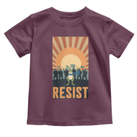 Frog Resist Toddler T Shirt Bold Protest Free Portland - Wonder Print Shop