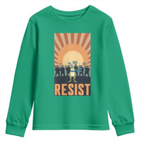 Frog Resist Youth Sweatshirt Bold Protest Free Portland - Wonder Print Shop