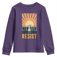 Frog Resist Youth Sweatshirt Bold Protest Free Portland - Wonder Print Shop
