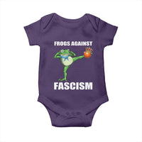 Frogs Against Fascism Baby Onesie No Fascist No Kings Funny Portland Frog Protest - Wonder Print Shop