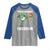 Frogs Against Fascism Raglan Shirt No Fascist No Kings Funny Portland Frog Protest - Wonder Print Shop