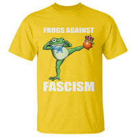 Frogs Against Fascism T Shirt No Fascist No Kings Funny Portland Frog Protest - Wonder Print Shop