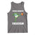 Frogs Against Fascism Tank Top No Fascist No Kings Funny Portland Frog Protest - Wonder Print Shop